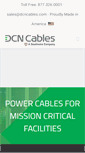 Mobile Screenshot of dcncables.com